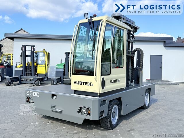 Stivuitor lateral Hubtex S50D TRIPLEX 6300 FREE-LIFT PLATFORM1600