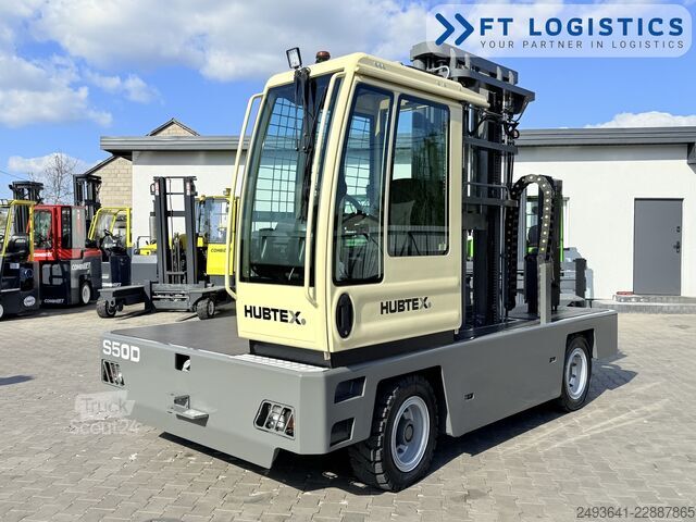 Stivuitor lateral Hubtex S50D TRIPLEX 6300 FREE-LIFT PLATFORM1600