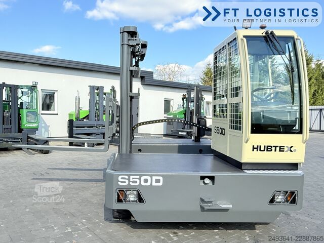 Stivuitor lateral Hubtex S50D TRIPLEX 6300 FREE-LIFT PLATFORM1600