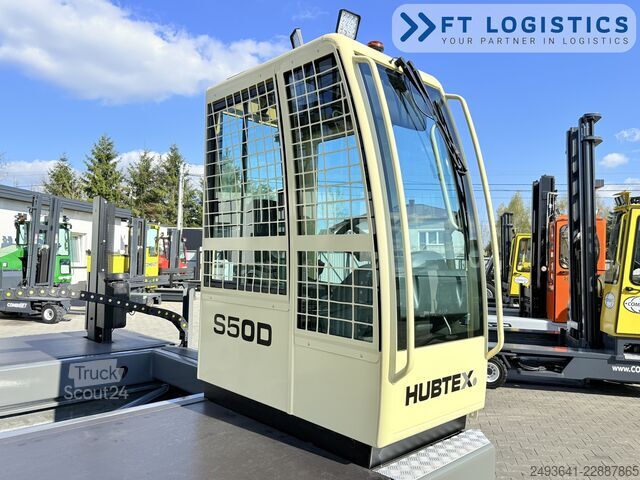 Stivuitor lateral Hubtex S50D TRIPLEX 6300 FREE-LIFT PLATFORM1600