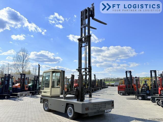 Stivuitor lateral Hubtex S50D TRIPLEX 6300 FREE-LIFT PLATFORM1600