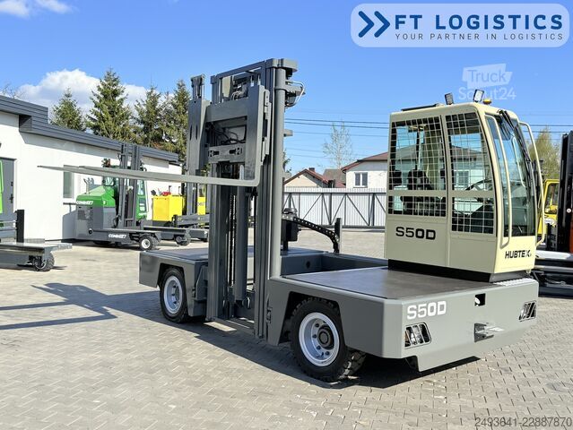Bočni viljuškar Hubtex S50D TRIPLEX 6300 FREE-LIFT PLATFORM1600