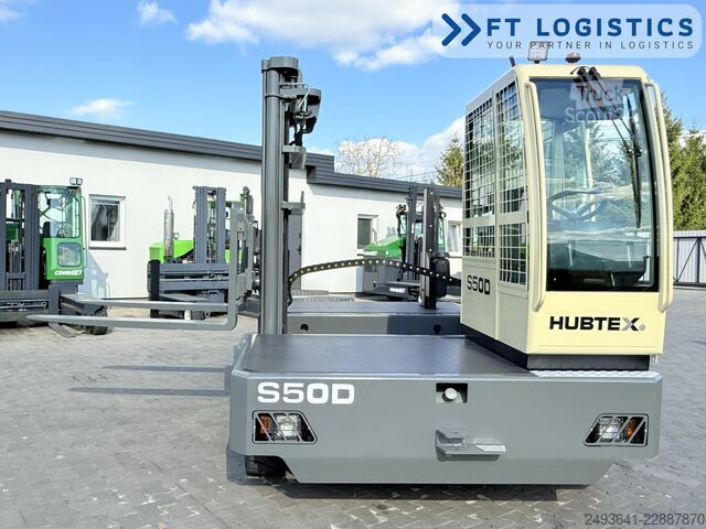 Bočni viljuškar Hubtex S50D TRIPLEX 6300 FREE-LIFT PLATFORM1600