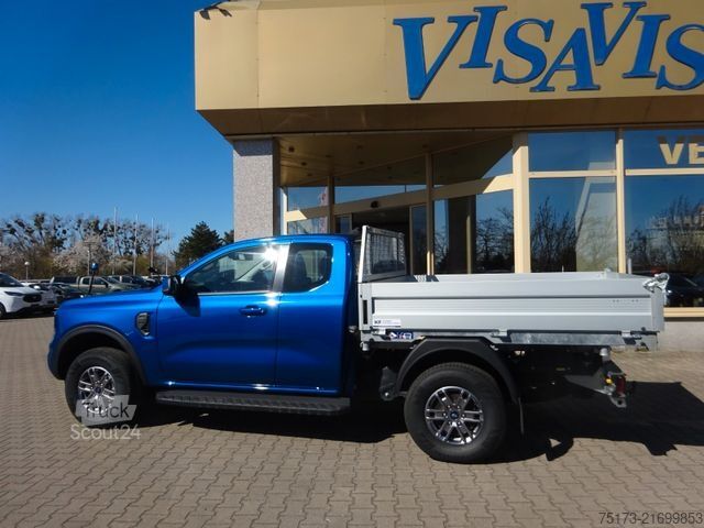 Autoutilitară basculantă FORD Ranger 2.0 XLT ExtraKab 4x4 WiPa AHK 3-S.-Kipper