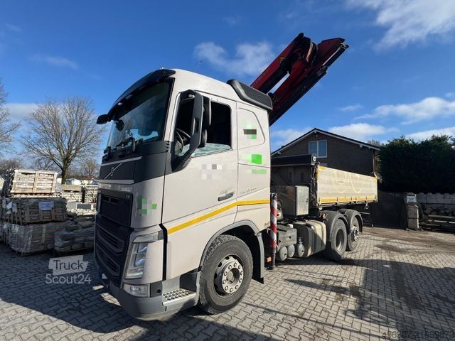 Dreiseitenkipper LKW VOLVO Meiler 3 Seiten Kipper/Palfinger PK 17.001 SLD