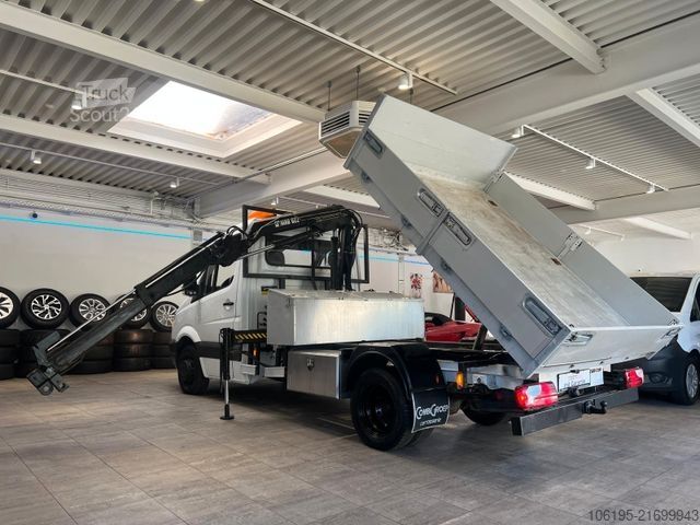 Autokranwagen MERCEDES-BENZ Sprinter Kipper + HIAB Kran * Zul-Ges=3.500kg+