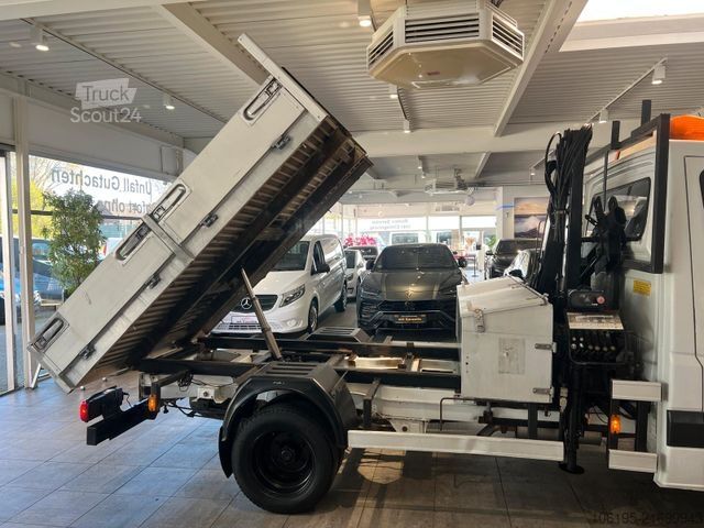 Autokranwagen MERCEDES-BENZ Sprinter Kipper + HIAB Kran * Zul-Ges=3.500kg+