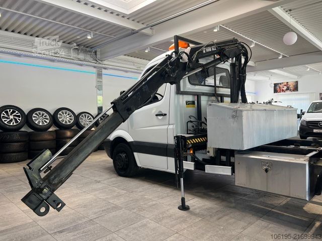 Autokranwagen MERCEDES-BENZ Sprinter Kipper + HIAB Kran * Zul-Ges=3.500kg+