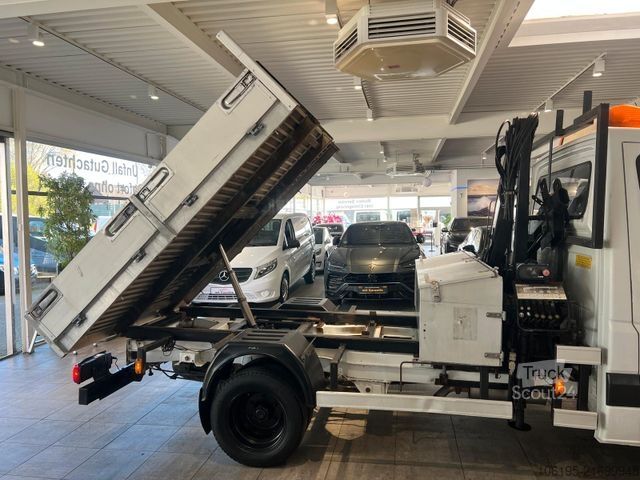 Transporter mit Kipper MERCEDES-BENZ Sprinter Kipper + HIAB Kran * Zul-Ges=3.500kg+