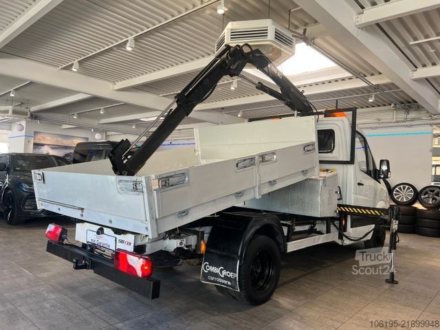 Transporter mit Kipper MERCEDES-BENZ Sprinter Kipper + HIAB Kran * Zul-Ges=3.500kg+