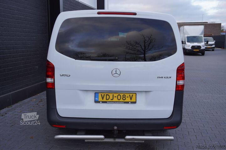Delivery van double cab Mercedes-Benz Vito 114 CDI XL Dubbele cabine 2x schuifdeur EU...