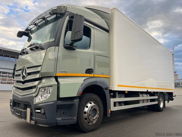 Camião de caixa fechada Mercedes-Benz Actros 1843  E6 Retarder LBW Alufelgen AHK 2,75m
