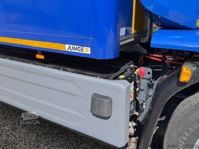 LKW mit Kofferaufbau DAF XB190 FA Electric, 18t Plywood Koffer, LBW,