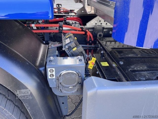LKW mit Kofferaufbau DAF XB190 FA Electric, 18t Plywood Koffer, LBW,
