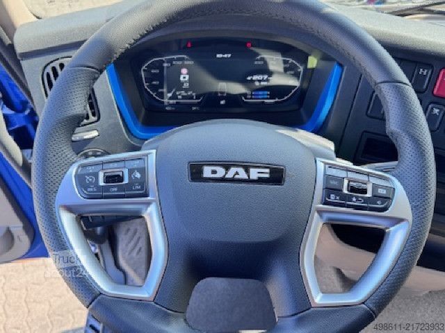 LKW mit Kofferaufbau DAF XB190 FA Electric, 18t Plywood Koffer, LBW,
