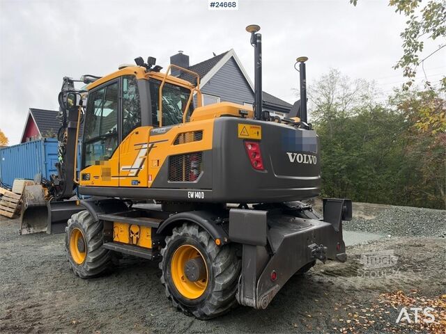 Колісний екскаватор Volvo EW140D Wheeled Excavator with Rototilt, GPS and Gr