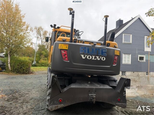 Колісний екскаватор Volvo EW140D Wheeled Excavator with Rototilt, GPS and Gr