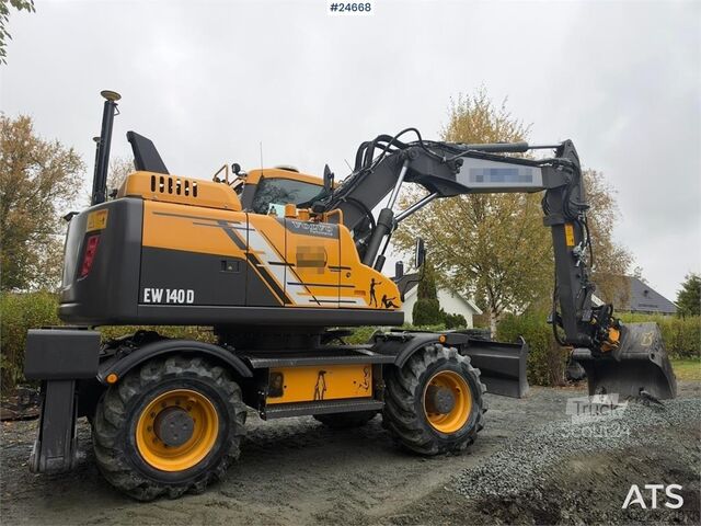 Колісний екскаватор Volvo EW140D Wheeled Excavator with Rototilt, GPS and Gr