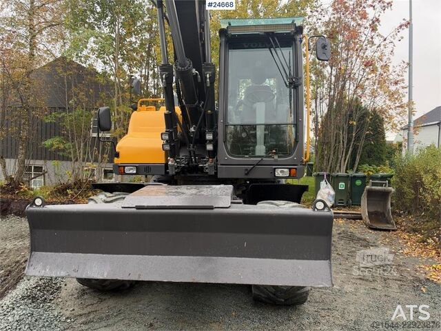 Колісний екскаватор Volvo EW140D Wheeled Excavator with Rototilt, GPS and Gr