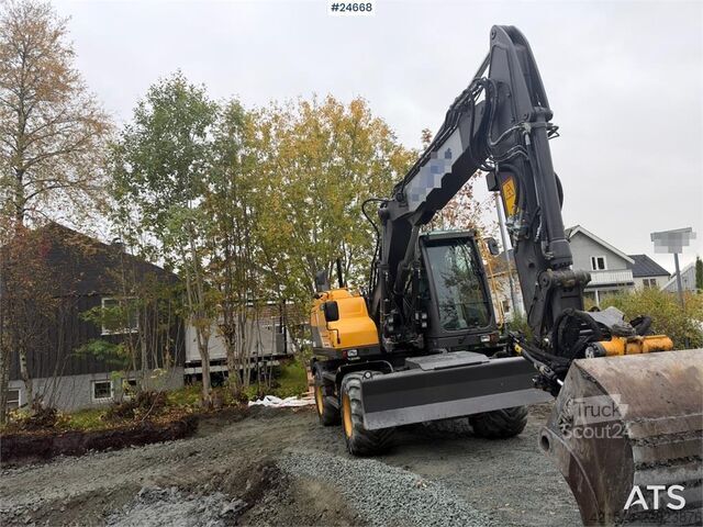 Колісний екскаватор Volvo EW140D Wheeled Excavator with Rototilt, GPS and Gr
