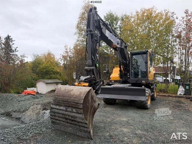 Колісний екскаватор Volvo EW140D Wheeled Excavator with Rototilt, GPS and Gr