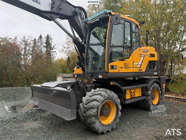 Колісний екскаватор Volvo EW140D Wheeled Excavator with Rototilt, GPS and Gr
