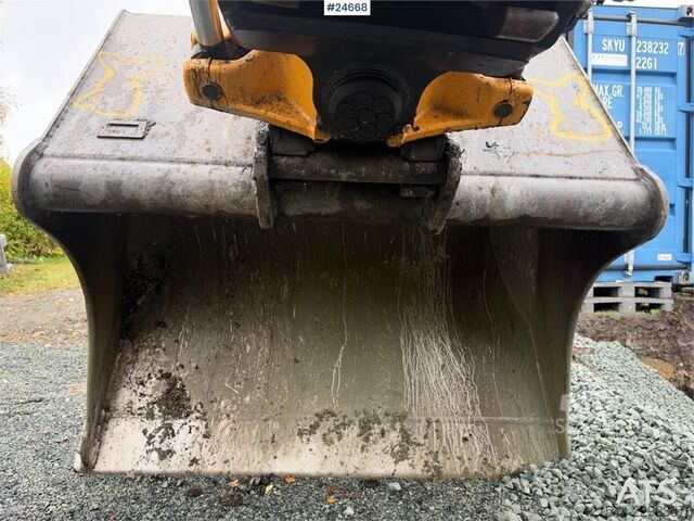 Gravemaskin på hjul Volvo EW140D Wheeled Excavator with Rototilt, GPS and Gr