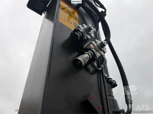 Gravemaskin på hjul Volvo EW140D Wheeled Excavator with Rototilt, GPS and Gr