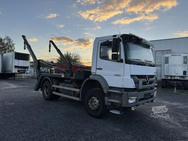 Camión volquete Mercedes-Benz Axor 1833 Tele Absetzer VDL Schalter AHK