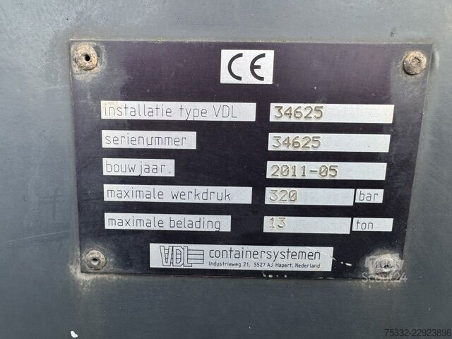 Varebil Mercedes-Benz Axor 1833 Tele Absetz VDL Schalter Klima