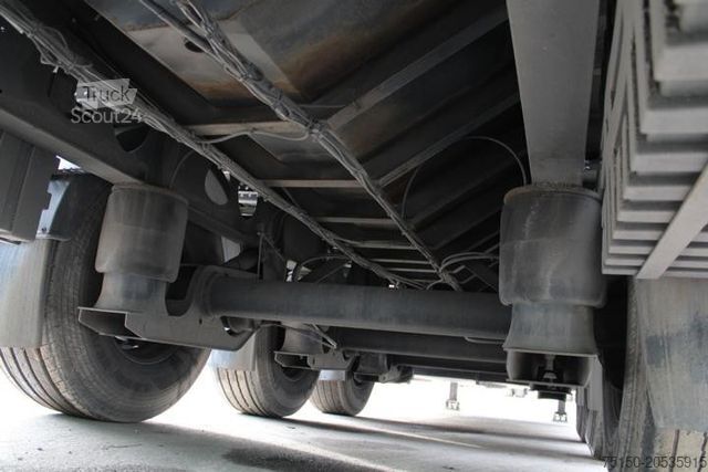 Open semitrailer with tarp BERGER SAPL 24 LTCN Tautliner COIL - SAF Achse Nr.: 217