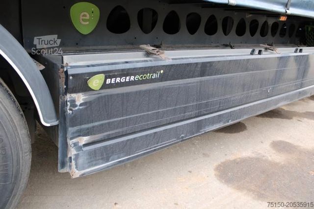 Open semitrailer with tarp BERGER SAPL 24 LTCN Tautliner COIL - SAF Achse Nr.: 217
