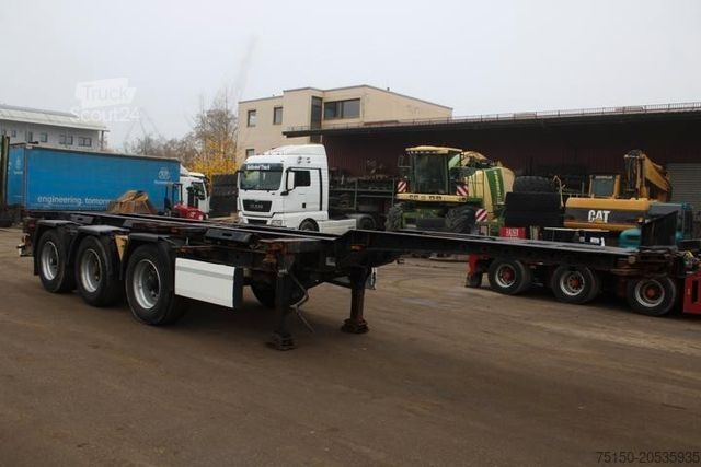 Polpriklopnik za zamenljive nadgradnje KRONE SD - SLIDER MULTI HighCube BPW Nr.: 861