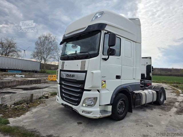 Volumen trækker DAF XF 450 LL SSC, Standklima, Feuerlöschkästen