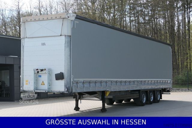 Otevřený návěs s plachtou SCHMITZ CARGOBULL Mega Varios 3,05m Innen neue Plane ¤395.-mt