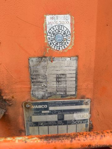 Τριπλής κατεύθυνσης ανατρεπόμενο ρυμουλκούμενο SCHWARZMÜLLER 2 ACHS TANDEM 3 SEITENKIPPER LUFT ABS