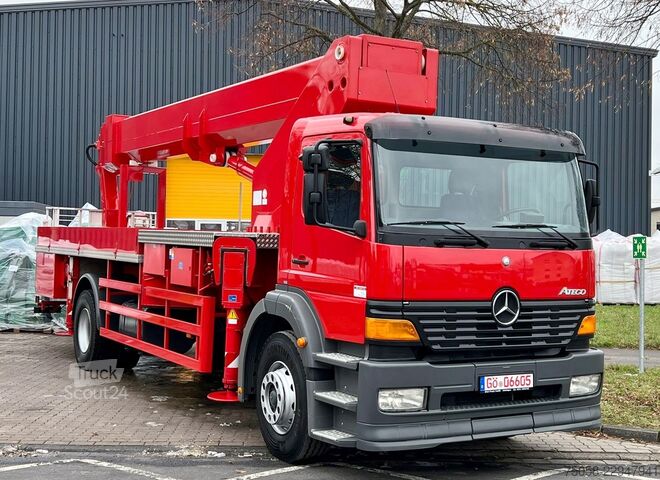 Plate-forme élévatrice sur camion Mercedes-Benz Atego 1828 - Ruthmann T420 - 43 TKm