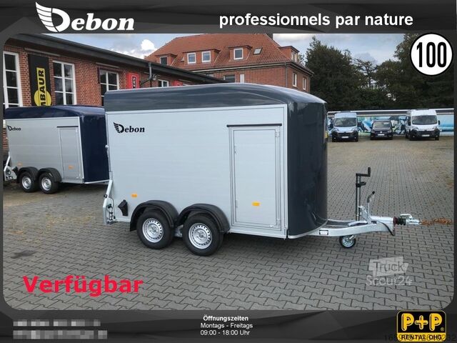 Cheval Liberté Debon C500 ALU | 313x164x201cm - 2,0t | Kofferanhänger - Anthrazit