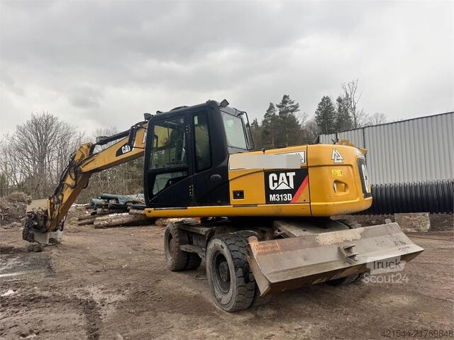 Τροχοφόρος εκσκαφέας CAT M313 D