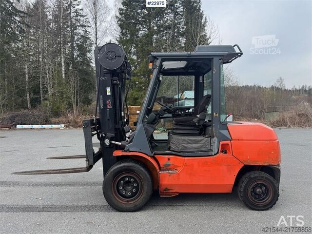 Gaffeltruck Toyota 42-7FD45 forklift – 9355 hours – 5.5 meter lifting