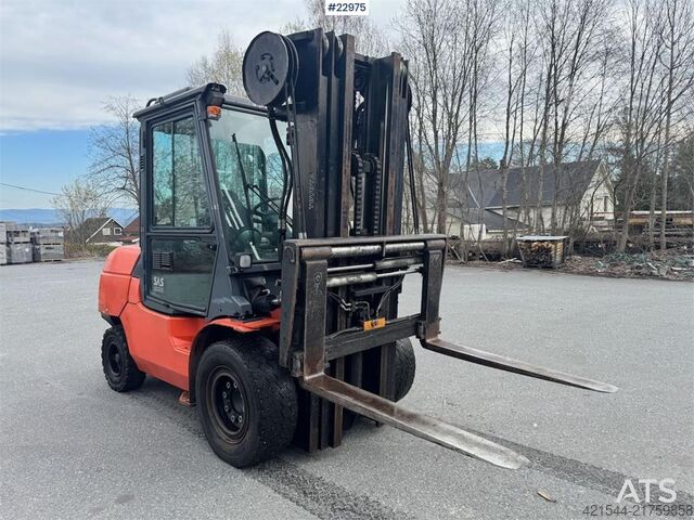 Gaffeltruck Toyota 42-7FD45 forklift – 9355 hours – 5.5 meter lifting
