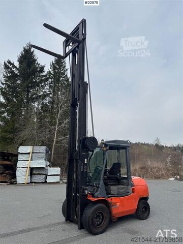 Gaffeltruck Toyota 42-7FD45 forklift – 9355 hours – 5.5 meter lifting