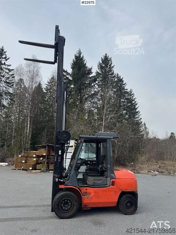 Gaffeltruck Toyota 42-7FD45 forklift – 9355 hours – 5.5 meter lifting