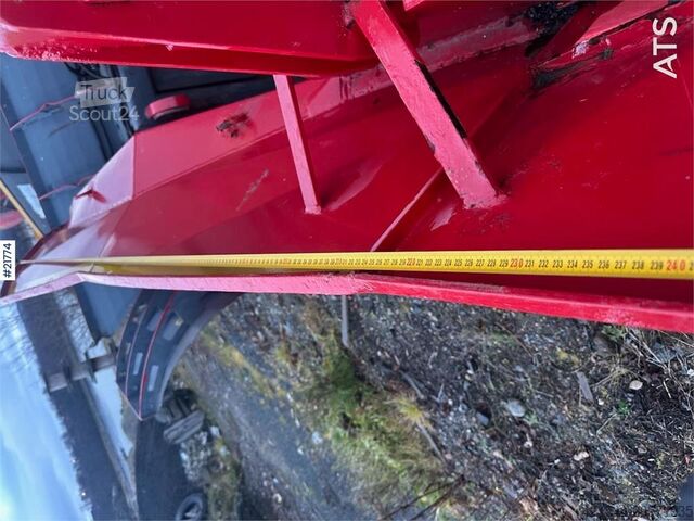 Snowplough Siljum skjer w/ throwing wing