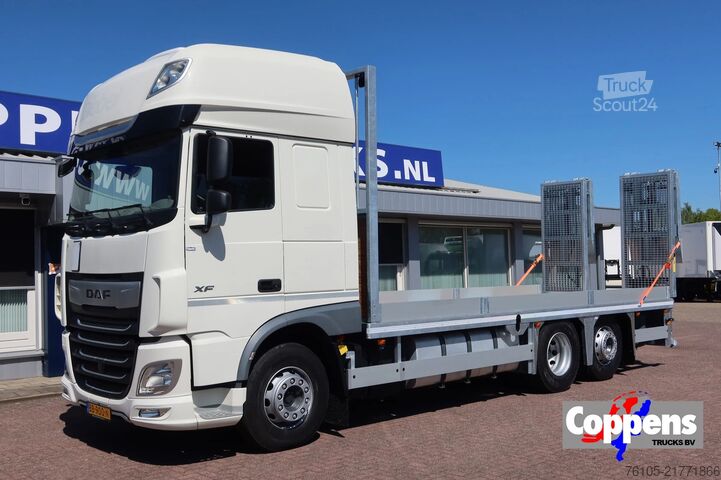 Automašīnu pārvadātājs furgons DAF XF 450 106 XF 450 6x2 Oprijwagen/Machine transport