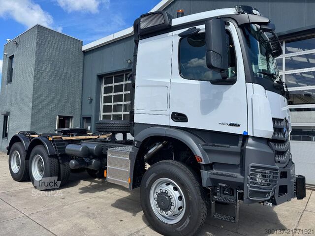 Teška dužnost Mercedes-Benz Arocs 4058 AS 6x6 Tractor Head 180T Push Pull E...
