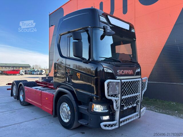 Кабина шасси Scania R 730 6x2*4 9 TON FRONT AXLE / HYDRAULICS / RET...