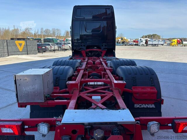 Кабина шасси Scania R 730 6x2*4 9 TON FRONT AXLE / HYDRAULICS / RET...