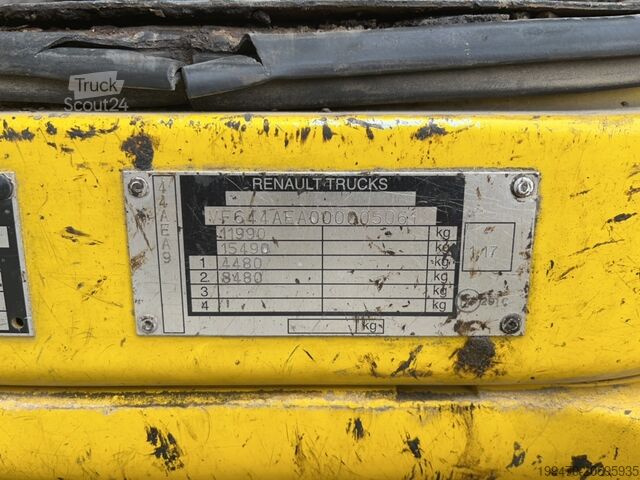 épandeur de gravier Renault Midlum 180 Dci