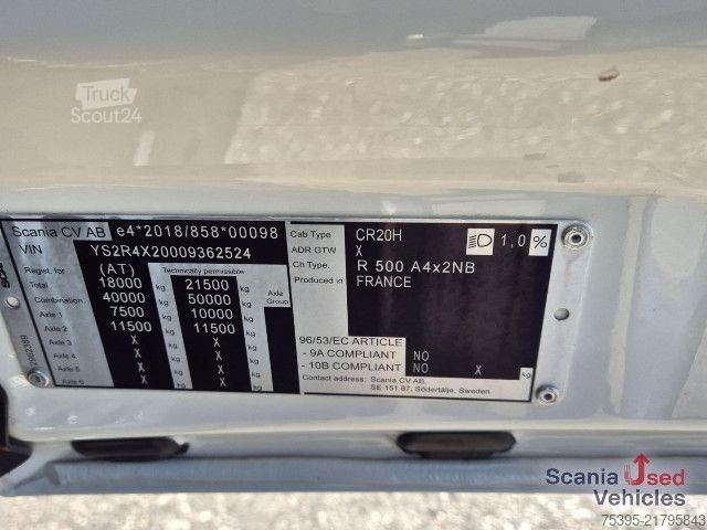 Standard trekkvogn Scania R 500 A4x2NB